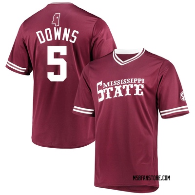 Tones of Melanin Alabama A&M Bulldogs Maroon Baseball Jersey