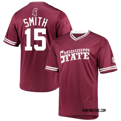 Mississippi State - NCAA Baseball : Graham Yntema White Pinstripes